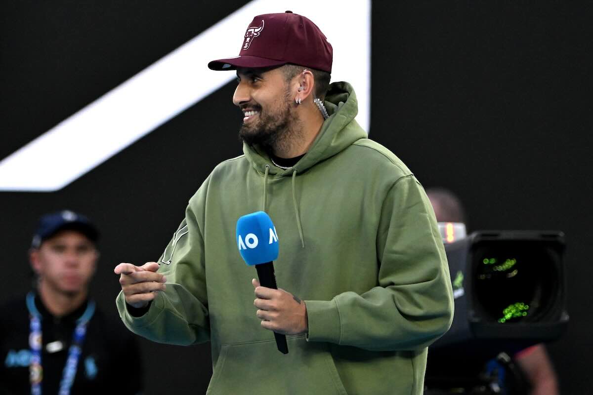 Il tennista Nick Kyrgios