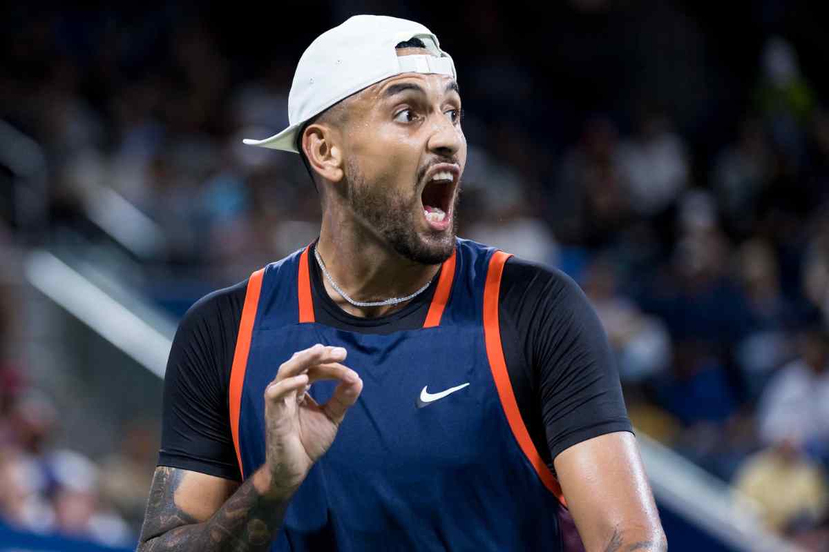 Il tennista Nick Kyrgios