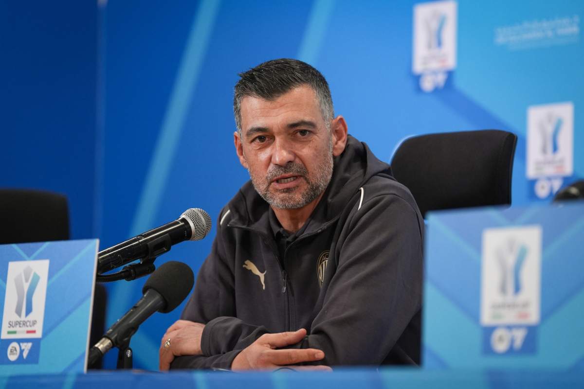 Sergio Conceicao in conferenza stampa