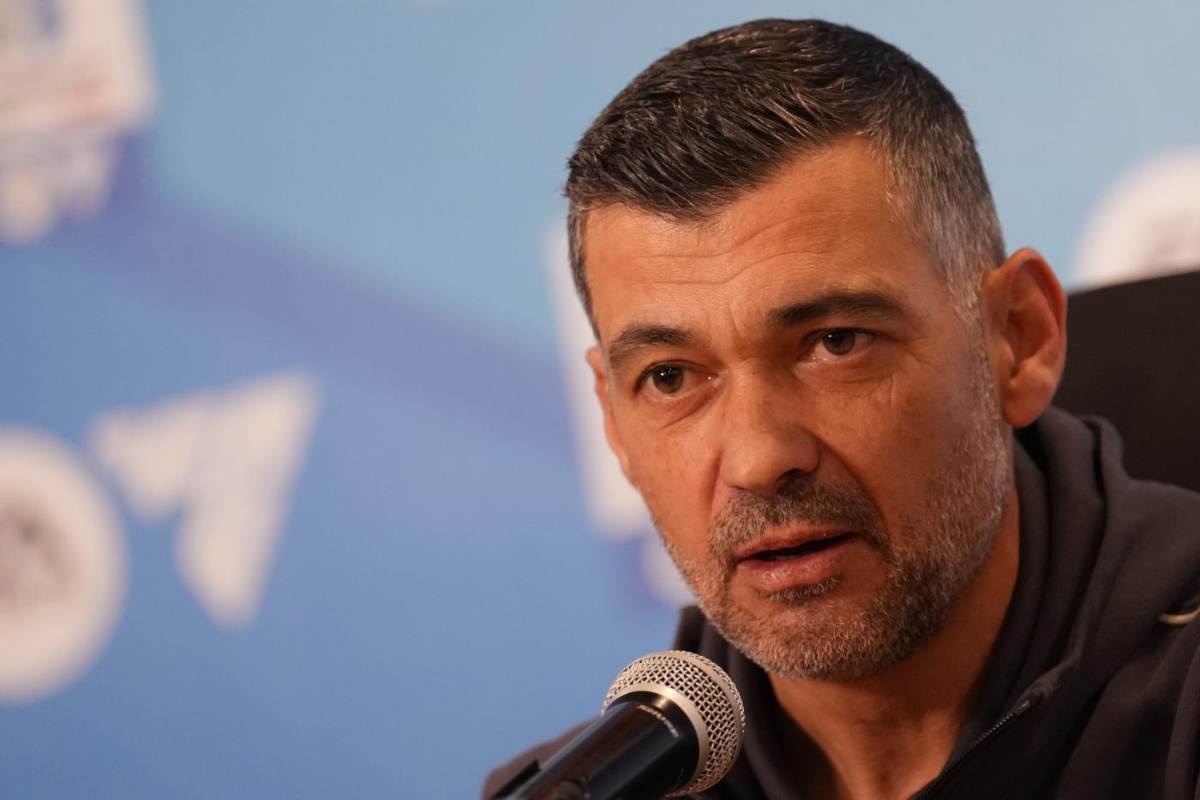 Sergio Conceicao allenatore del Milan parla in conferenza stampa