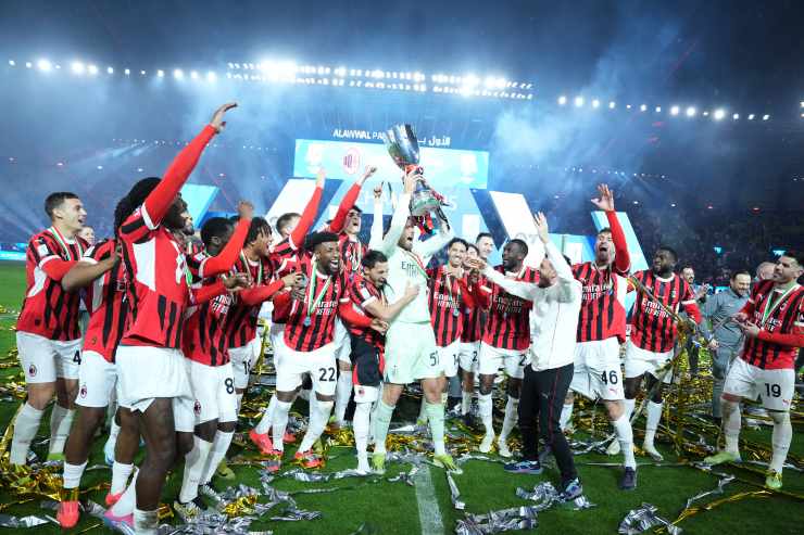 Milan conquistatore della Supercoppa Italiana