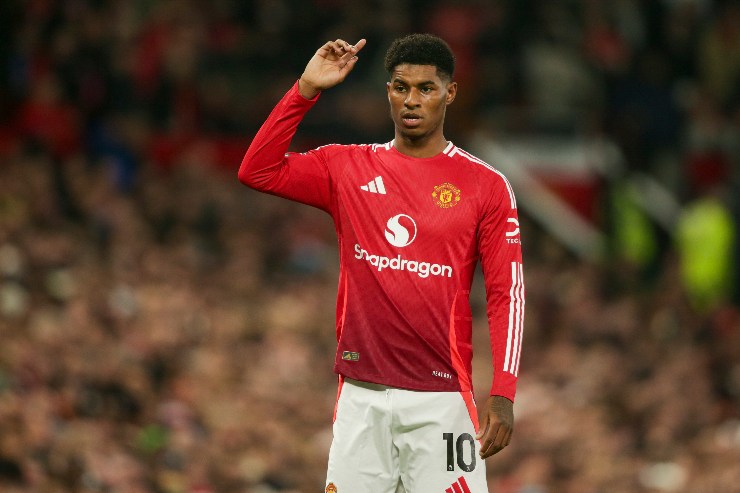 Marcus Rashford, in uscita dal Manchester United