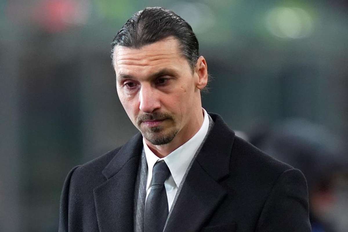 Zlatan Ibrahimovic dirigente del Milan a San Siro